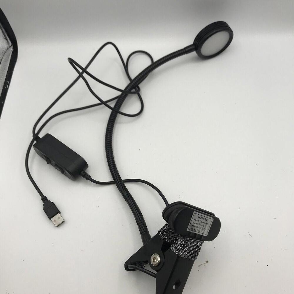 Led Power Clip Desk Lamp 908A-03 light usb for books lovers